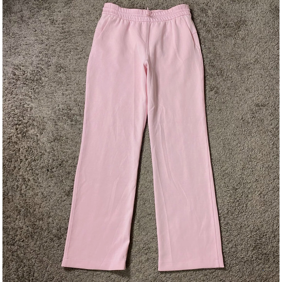 Lululemon Size 6 Softstreme Pant High Rise 31" Black Strawberry Milkshake Pink - Picture 1 of 8
